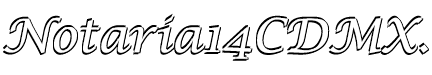 Notaria 14 D.F.